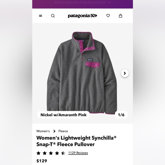 Patagonia Synchilla Pullover - Picture 3 of 3